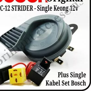 P.G.S-0898.,,!! Klakson Keong Single 12v - Joss Buat Motor - Best Price Suara Joss - Bosch Strider O
