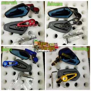 spion Jalu oval kaca biru spion motor kaca biru handlebar Mirrors spion Jalu stang oval