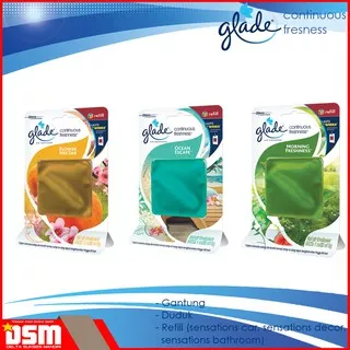 Glade Parfum Mobil / Glade Continuous Freshness / Glade Deosmile / Pengharum Ruangan / DSM