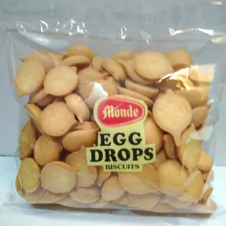 Monde Egg Drop Kiloan 250gram grosir toko snack