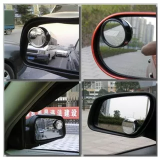 Kaca Spion Kecil / Cermin kecil Tambahan untuk spion/ Wide Angel Blind Sport Car Mirror