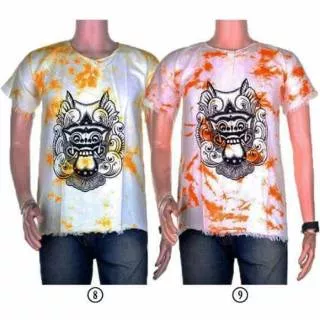 Kaos batik barong/ kaos bali/ barong bali/ kaos murah barong