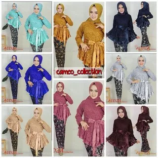 BIG SALE !! STELAN KINANTI 2IN1 SETELAN BRUKAT WANITA KEBAYA WANITA BAJU BATIK WANITA BAJU KONDANGAN WANITA PAKAIAN WANITA SETELAN ROK SET WANITA TERMURAH ( CAMEO.013 )