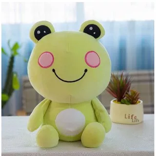 BONEKA KEROPPI LUCU JUMBO BONEKA KODOK HIJAU IMUT LUAR BIASA JUMBO 60CM