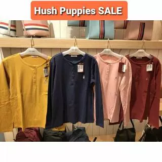 Tshirt Kaos Hush puppies Ori Best Seller (wanita)