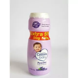 Cussons Baby Powder 50gr + 25gr Fresh & Nourish Extra 50% /Bedak Bayi Cussons/Bedak Bayi Murah PROMO