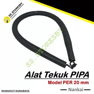 ALAT BENDING PIPA 20MM PVC PARALON LISTRIK ALAT TEKUK PER PEMBENGKOK PENEKUK PIPA CLIPSAL CONDUIT SPRING PEER