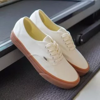 SEPATU VANS ORIGINAL 100% BNIB AUTHENTIC MARSHMALLOW CREAM GUM