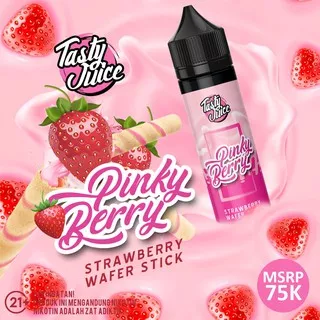Liquid Pinky Berry 60ML 3MG By Tasty Juice ELiquid Premium Liquid Original Vaporizer