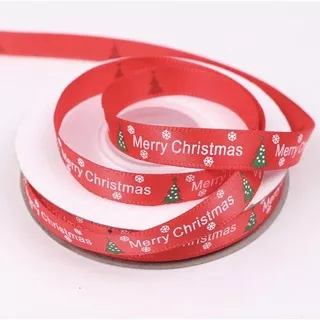 PITA NATAL / PITA NATAL 3 M , PITA KADO XMAS ,HIASAN NATAL PITA RIBBON , PITA KADO