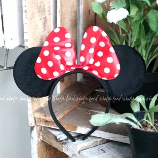 Bando Mickey Mouse / Bando Minnie Mouse / Bando anak / Bando Disney / Bando / Bando Lucu