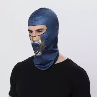 Masker Sepeda - Motor Balaclava Pelindung Wajah Cover Muka Ninja Multifungsi Olahraga Outdoor Motif