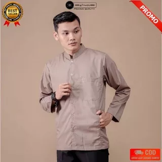 Baju Koko Haibah Original Elrumi Baju Koko Polos Lengan Panjang Baju Koko Bordir Eksklusive Baju Koko Polos Modern Matt Toyobo Cassual Slimfit Premium Original Elrumi Baju Koko Hadroh Putih Baju Koko Simtudduror