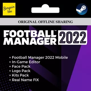 Game PC Football Manager 2022 + In-Game Editor + Mega Pack ORIGINAL SHARING