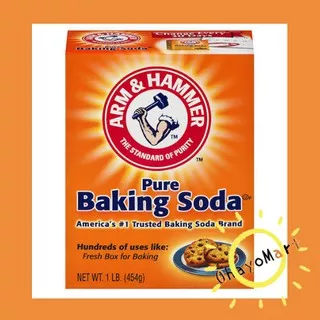 Baking Soda Arm and Hammer / Pure baking soda / Soda Kue USA 454g