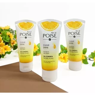 POISE FACIAL FOAM / POISE CLEAR SHINE OIL CONTROL / POISE LUMINOUS WHITE FACIAL FOAM