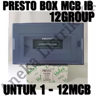 PRESTO BOX MCB 12Group INBOW 12Grup IB 12 grup Group bobok tembok
