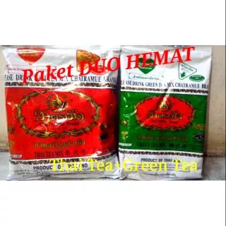 Paket Duo Hemat Thai Tea dan Green Tea