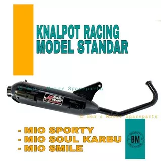 Knalpot Racing Model Standar Yamaha Mio Soul Karbu / Knalpot Racing Bobokan Mio Soul OLD