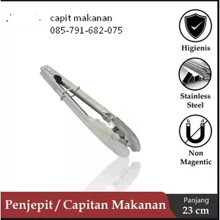 Capit Makanan Uk Kecil Stainless Tongs Snack Cook Penjepit Makanan Capit Makanan, Japit Makanan