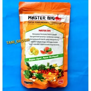 Master Big 500gram 100%ORI Pupuk Pembungaan dan Pembuahan