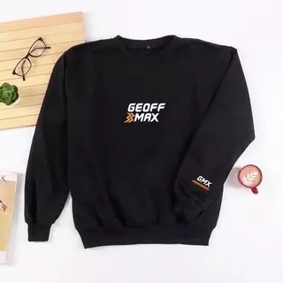 CREWNECK HOODIE GEOFF MAX BLACK BEST QUALITY - Sweater geoff max quality - Sweater geoffmax