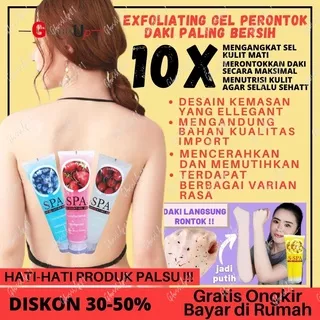 BODY SPA GEL DAKI SYB BPOM - SYB SPA GEL PERONTOK DAKI EXFOLIATING BPOM