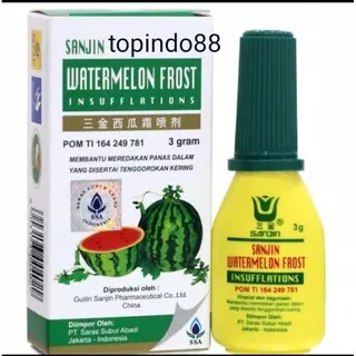sanjin watermelon frost insufflations/obat sariawan