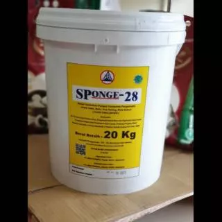 1 kg Sponge 28 SP TBM Ovalet emulsifier kiloan
