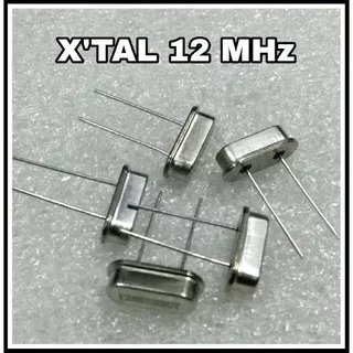 Xtal Oscillator Mini 12Mhz Kristal 12.000 Crystal Osilator 12 Mhz Putrania42 Kualitas Baik