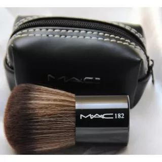 Produk Unggulan Kuas Kabuki Mac 182 Brush - Kabuki Mac Dompet Kuas Koin Make Up Kit