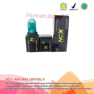 CRYSTAL X / NCX ORIGINAL BARCODE BPOM - NCX nasa original crystal x nasa asli