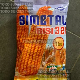 Benih Jagung HIBRIDA F1 SUPER SIMETAL BISI 321 . Isi 1 kg dari Bisi