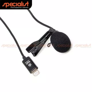 Yichuang YC-LM10 II Microphone Clip On Lavalier for Iphone 1.5M