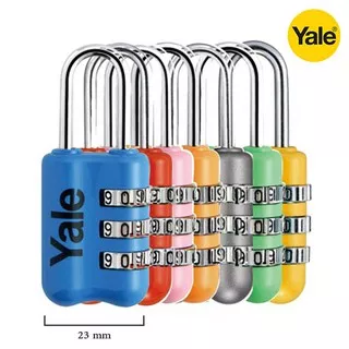 Gembok Koper Yale YP2/23/128/1 (Travel Lock Range - ORI)