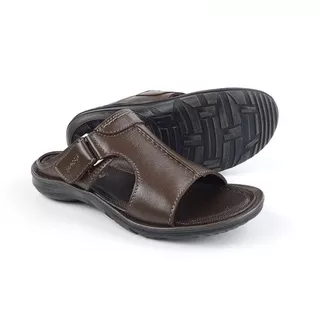 SANDAL BORSA ALPEN - ORIGINAL LEATHER SLIDE SANDALS