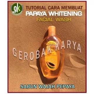 Cara Membuat Sabun Pembersih Wajah Ekstrak Papaya | Sabun Pepaya | Sabun Papaya | TSEP Formula