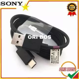 Kabel Data Sony Xperia XA1 Dual XA1 Plus XA1 Ultra ORIGINAL 100% USB C