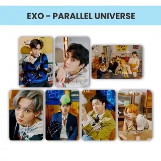 Photocard KPOP EXO PARALLEL UNIVERSE (TTD Full Member)