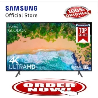 TV LED SAMSUNG 55 Inch 55NU7090 UHD Smart TV 4K Super Slim Garansi Resmi