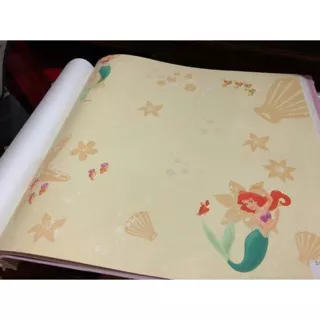 Wallpaper Dinding Anak Little Mermaid Princess