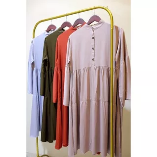NARA (1)Premium Long Tunik Ramadhan Lebaran - Atasan Wanita Rayon- Pakaian Wanita - Dailywear- Atasan Muslim Hijab Friendly- Dress Wanita Simple Kekinian- Dress Wanita Murah