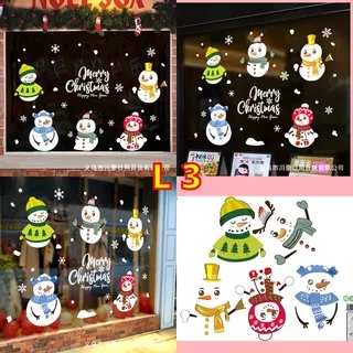 WALL STICKER WALLSTICKER WALLSTIKER STIKER SETIKER POHON TEMA MOTIF NATAL WALSTIKER WALLPAPER PAPER MERRY MERY CHRISTMAS SANTA CLAUSE TAHUN BARU DEKORASI HIASAN DINDING TEMBOK DEKOR RUANG TAMU PINTU KACA JENDELA RUMAH KANTOR GANTUNGAN KAOS KAKI NATAL