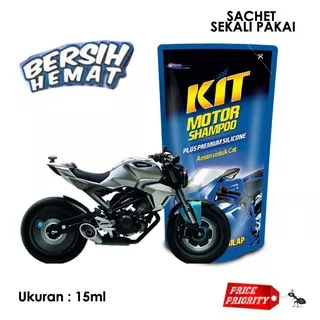 Shampoo Shampo Motor KIT / Sabun Cucian Cuci Motor Kit Sachet MURAH / Sabun Perawatan Mobil Motor