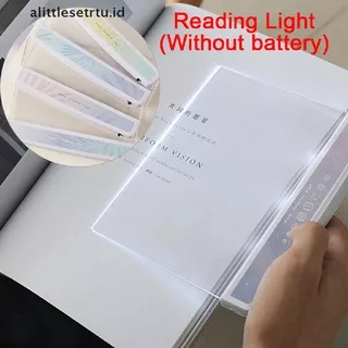 ?alittlesetrtu? Portable LED Read Panel Light Book Reading Lamp Night Vision Eye Protect ID