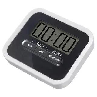 Timer masak timer kopi  Mini Digital kitchen timer Dapur Countdown Timer - II5 - Black