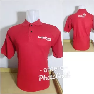 Kaos kerah Polo shirt telkom indihome