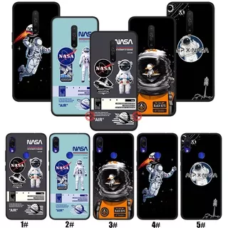 XY39 Creative Design Art Space Astronaut Nasa Soft Silicone Case for Xiaomi Redmi 9A 8A 7A 6A 5A 4A S2 GO 5 Plus