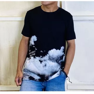 Grosir kaos distro murah baru oblong anak muda masa kini fullprint bintik simple