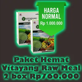 Paket Murah Vitayang Raw Meal 100% Original KK Indonesia